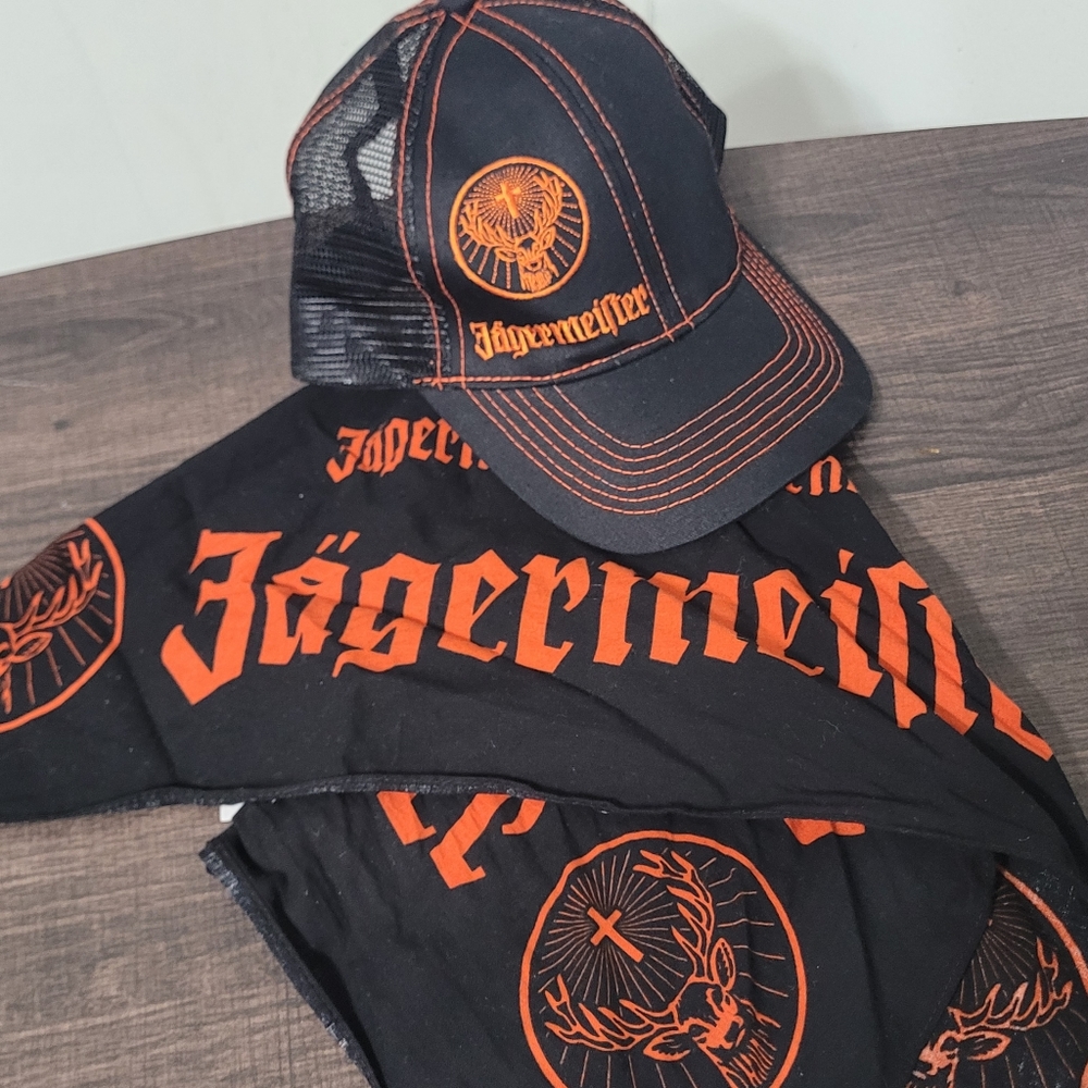 Biker Cap and Bandanna
